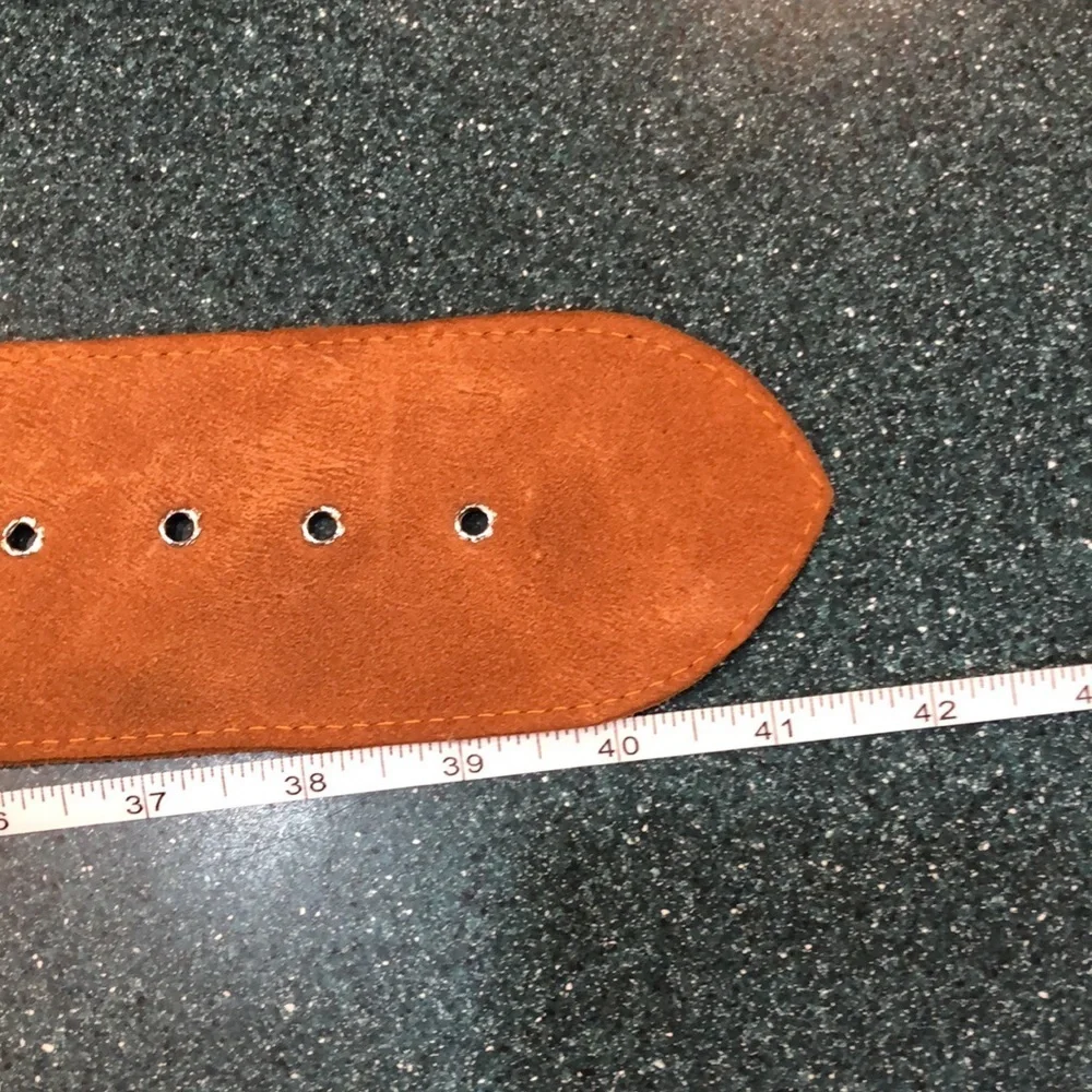 Women's Leather Belt Floral design